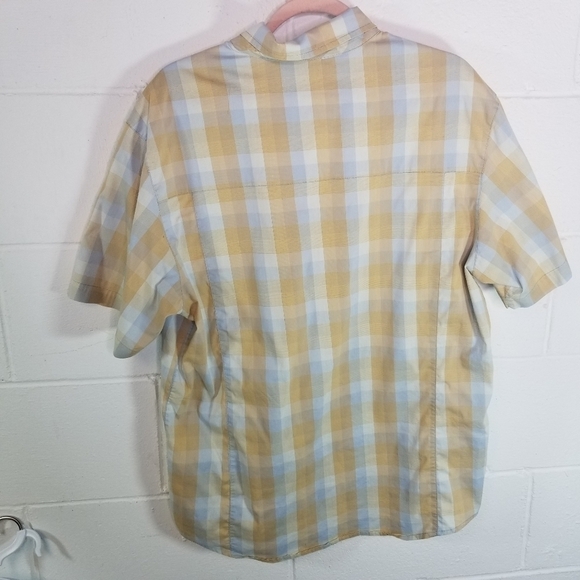 Arc'teryx Peakline short sleeve plaid button shirt - Picture 8 of 9